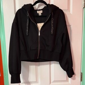 Calvin Klein Jeans Black Bomber Jacket